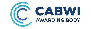 CABWI Awarding Body logo with blue circular design on the left.